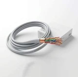 کابل مخابراتی 6 زوجی تمام مس (CU) هوایی و زمینی فویلدار (100 متری)
